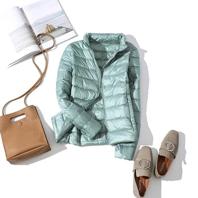 Winter Women Down coats Duck Down Jacket Women Ultra Light Down Jacket Feather Jacket Women's Overcoat Windbreaker Coats