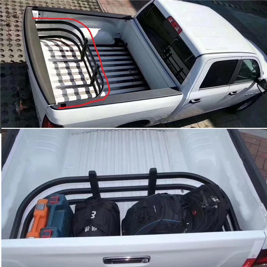 Auto Accessories Rear Tailgate Trunk Storage Holder Boot Tail Box Barriers Railing Banisters Fit For D-Max Hilux Amarok Ranger