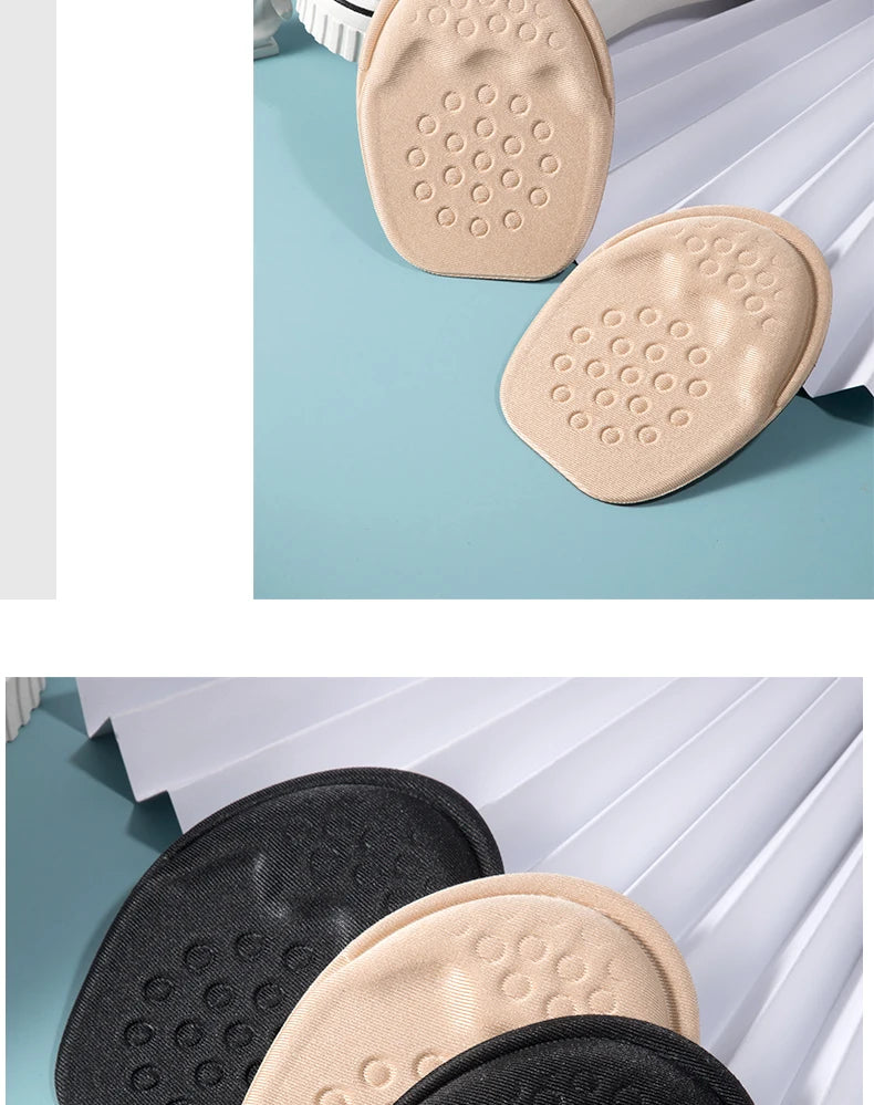 Half Insoles for Shoes Inserts Forefoot Insert Non-slip Sole Cushion Reduce Shoe Size Filler High Heels Pain Relief Shoe Pads