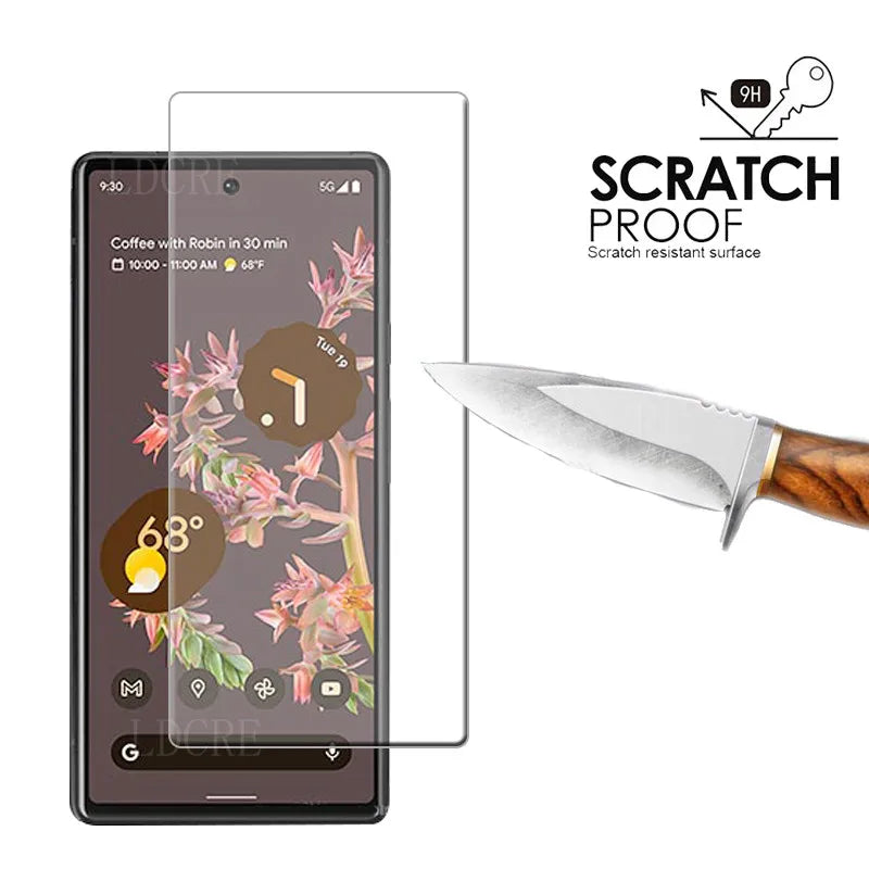 For Google Pixel 6 Glass For Google Pixel 6 Screen Protector Film Transparent Tempered Glass Google Pixel 6 A 7 6A 7A Lens Film