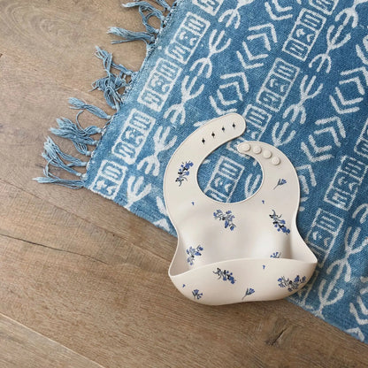 HoneyCherry Baby Silicone Bibs Food Grade Silicone Rice Bibs Complementary Food Bibs Baby Accessories