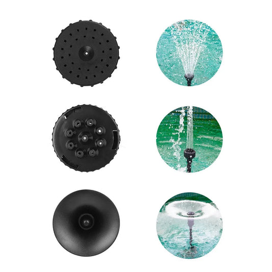 Water Pump Fountain Head For Aquarium Landscaping, Wave and Oxygen Increase, Pool Fountain, Rockery Landscape Fountain Head