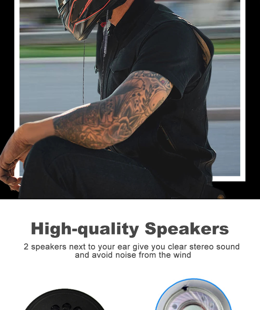 VR robot Motorcycle Helmet Headset 3.5mm Jack Wired Earphones Music Headphones with Handsfree for Motorbike Rider