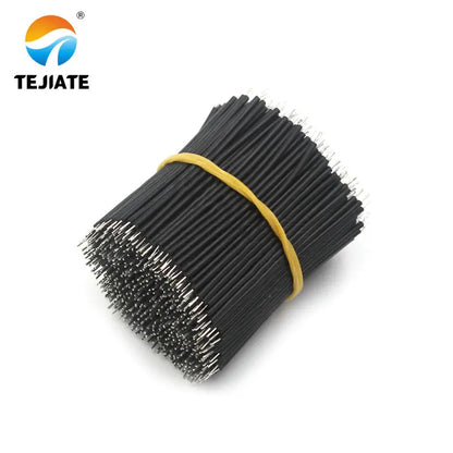 100PCS 5/0.8 24AWG 5/15CM Jumper-wire Welding-wire Conducting-wire Electronic Connecting-wire Tin-plated