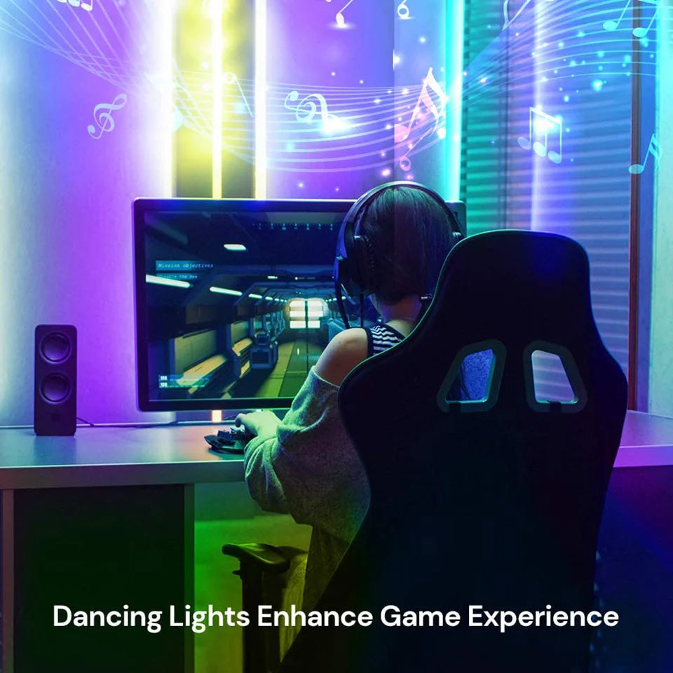 LED Strip Light 2835 5050 USB Bluetooth Flexible Lamp Tape 3key Sound Sensor RGB Ribbon 1M 2M 3M 4M DC5V Decoration TV BackLight