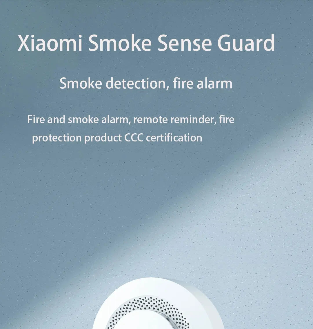 Xiaomi Smoke Detector Honeywell Sensor Fire Alarm Audible&Visual Alarm Work With Bluetooth-compatible Gateway Smart Remote APP