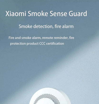 Xiaomi Smoke Detector Honeywell Sensor Fire Alarm Audible&Visual Alarm Work With Bluetooth-compatible Gateway Smart Remote APP