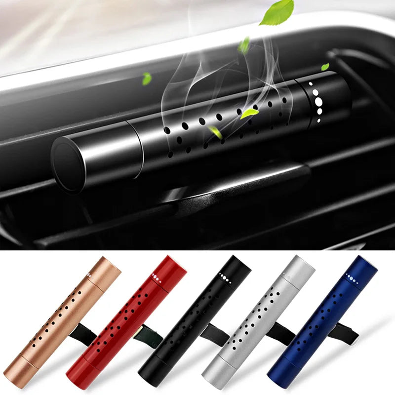 Car Air Freshener Solid Air Outlet Fragrance Clip Solid Colognes Essential Oil Eliminate Odor