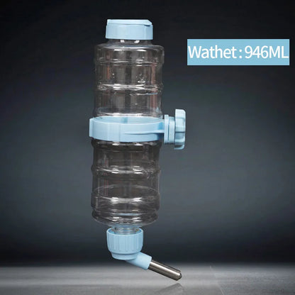 HOOPET Pet Drinking Fountain Leak Proof Water Bottle Water Feeding Device Dispenser Feeder Pet Product