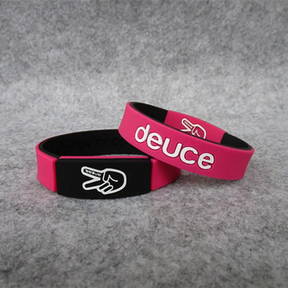 1PCS Basketball Sports Tide Brand Star with The Same Energy Silicone Bracelet Sports Wristband Sports Bracelet Basketballs