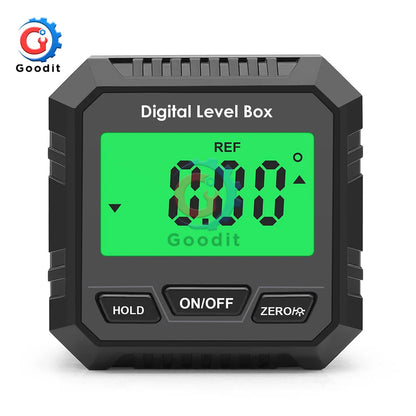 Angle Protractor Universal Magnet Ruler 90° 180° Digital Inclinometer Level Meter Goniometer Angle Bevel Tester Measuring Tools