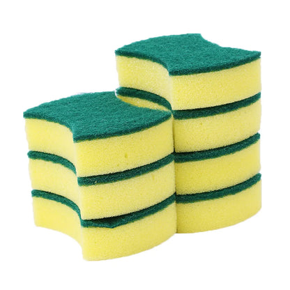 20/30pcs Dishwashing Sponge Kitchen Nano Emery Magic Clean Rub Pot Rust Focal Stains Sponge Removing Kit Cleaning Brush Sponges