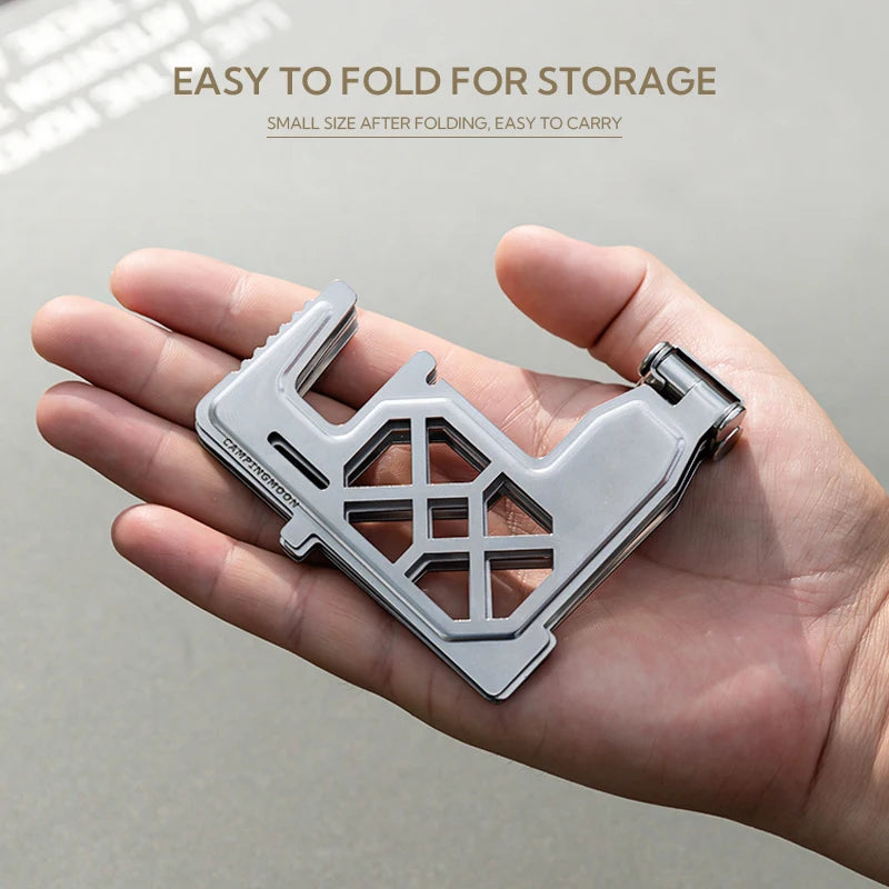 CAMPINGMOON AS-1/AS-ST Outdoor Small Picnic Equipment Alcohol Stove Brass Stove Liquid Alcohol Stove Head Portable Stove