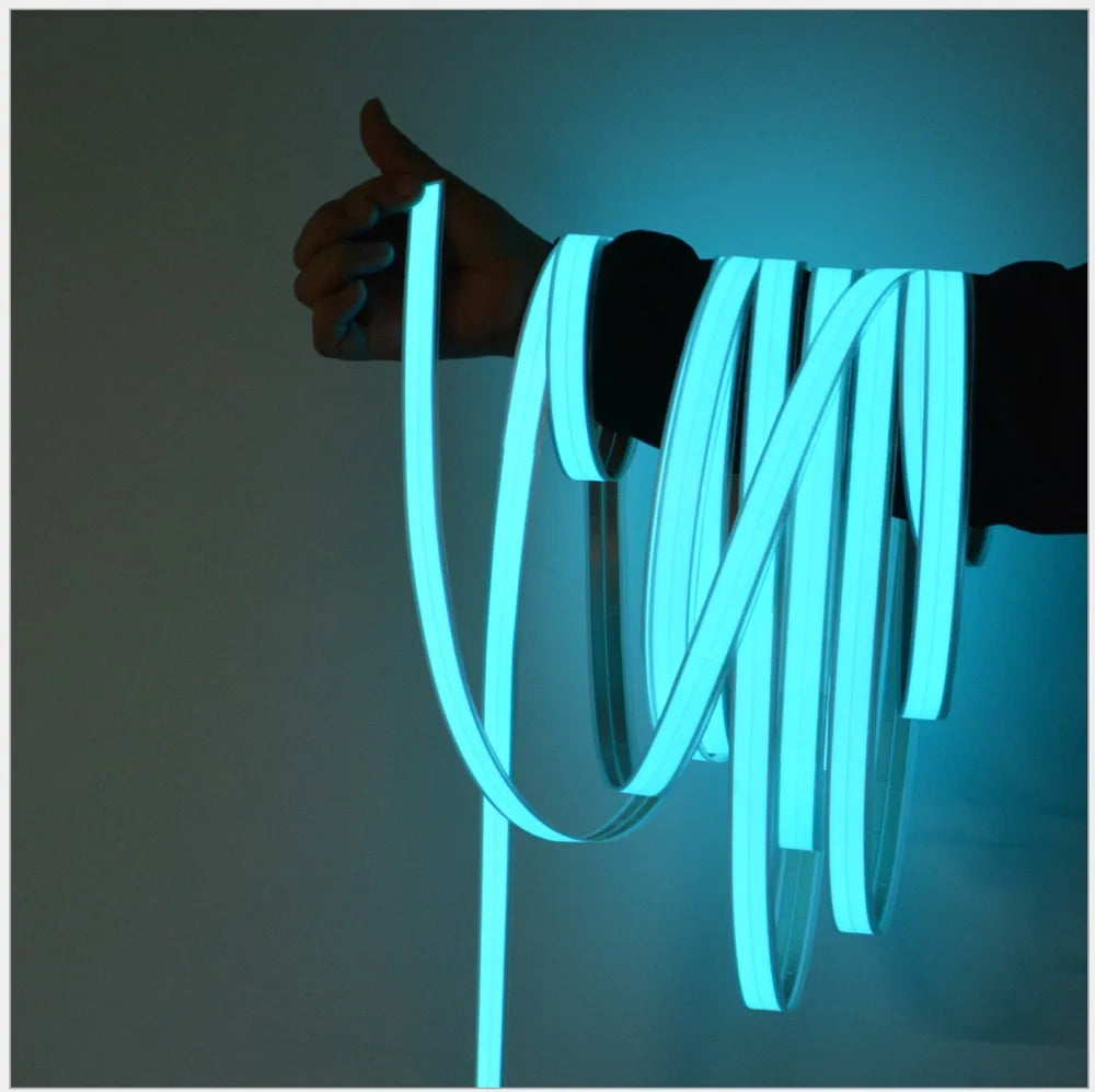 EL Car LED Strip Light for DIY AD LOGO Flexible Neon Lights Glow Rope Party Decoration Tape Lamp USB 12V Battery Backlight Panel