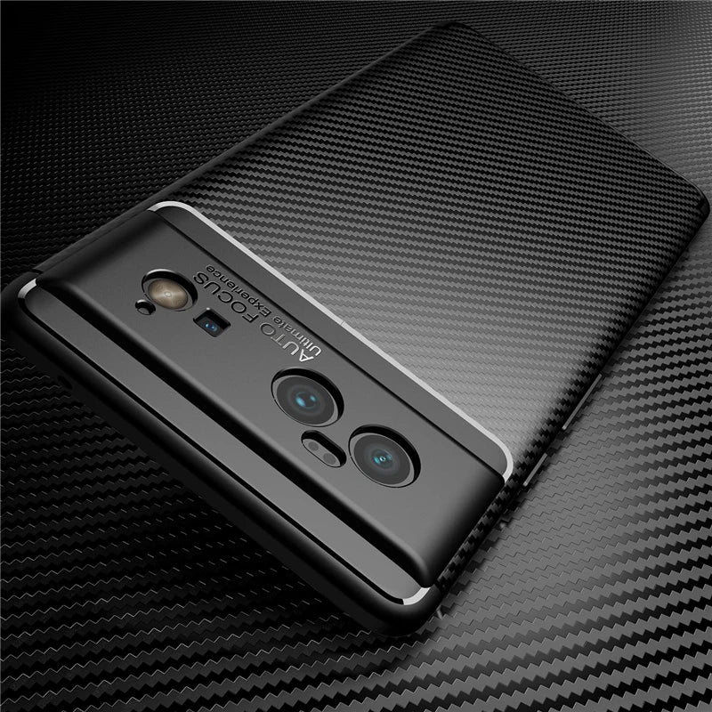 Carbon Fiber Cover For Google Pixel 6 Case Bumper Silicone Funda Google Pixel 6 Ultra Thin Case For Google Pixel 6 7 Pixel8 Pro