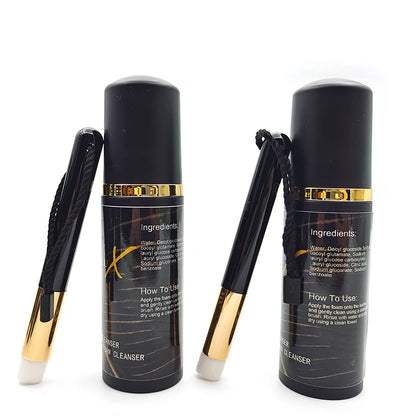 Lash Cleanser Shampoo for Eyelash Extension Wholesale Clean Tools No Irritation Eyelash Foam Soap Bluk Private Label Shampoo