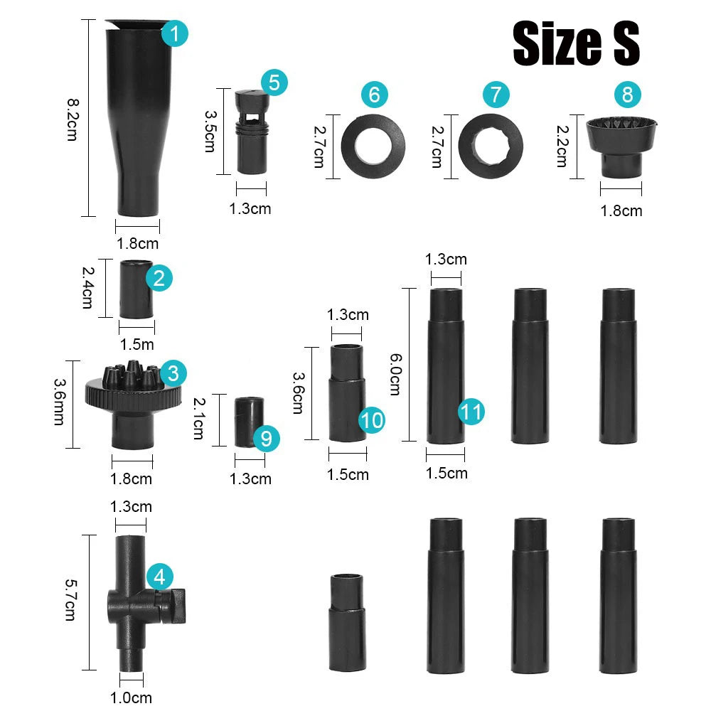 Water Pump Fountain Head For Aquarium Landscaping, Wave and Oxygen Increase, Pool Fountain, Rockery Landscape Fountain Head