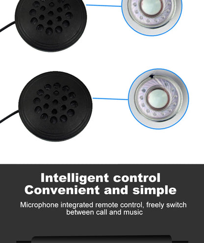 VR robot Motorcycle Helmet Headset 3.5mm Jack Wired Earphones Music Headphones with Handsfree for Motorbike Rider