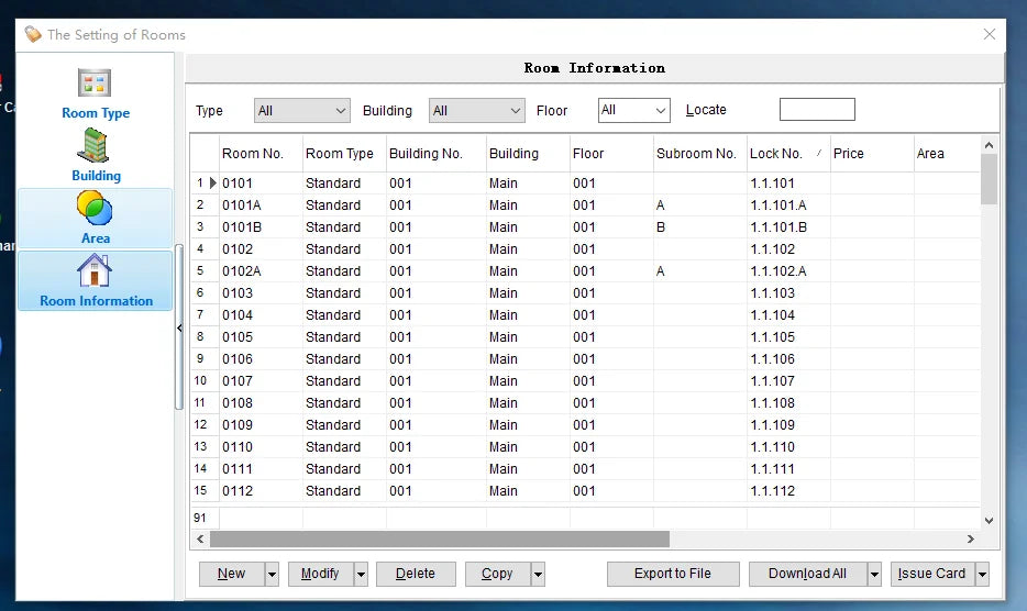 Smart hotel door locks