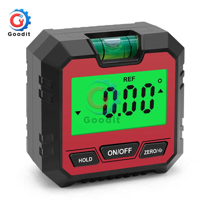 Angle Protractor Universal Magnet Ruler 90° 180° Digital Inclinometer Level Meter Goniometer Angle Bevel Tester Measuring Tools