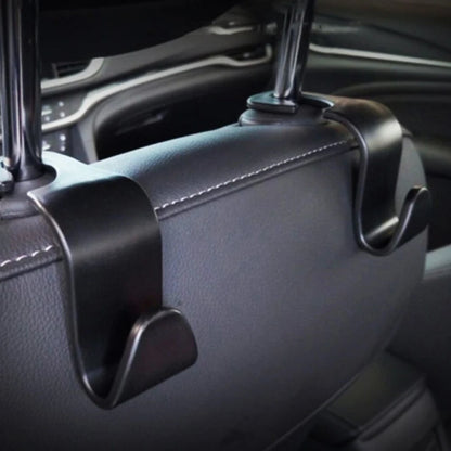 Universal Car Seat Back Hook Phone Holder PP Car Accessories Interior Portable Storage Hook for Car Bag Purse Cloth Hanger Drop
