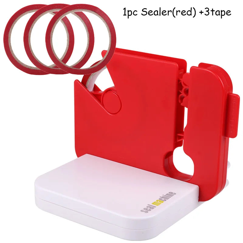 Portable Bag Sealer Sealing Device Food Saver By Sealabag Kitchen Gadgets and Tools Saelabag Seal Anywhere with Tape