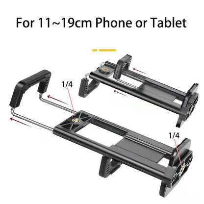 160cm Tripod for Tablet and Phone Aluminum Tripode Tablet Floor Ipad Tripod Stand with Smartphone & Tablet Holder Mount