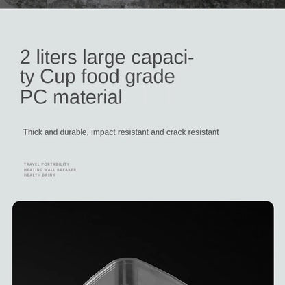 THANKSHARE 3000W Heavy Duty Commercial Grade Blender 6 Blades Mixer Juicer Fruit Food Processor Ice Smoothies BPA Free 2L Jar