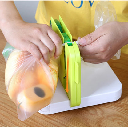 Portable Bag Sealer Sealing Device Food Saver By Sealabag Kitchen Gadgets and Tools Saelabag Seal Anywhere with Tape