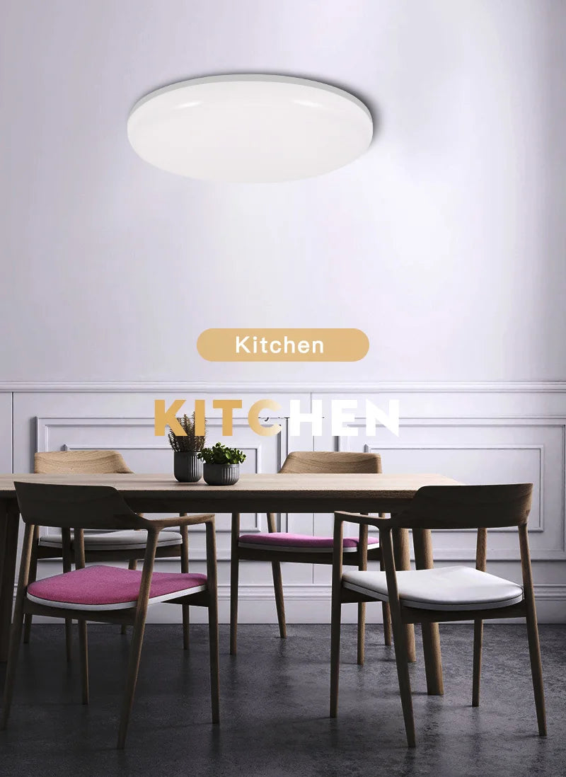 Led Ceiling Lamp Modern Ceiling Chandelier 220V Led Panel Lighting Fixture For Bedroom Kitchen Home Ultra Thin Ceiling Lights