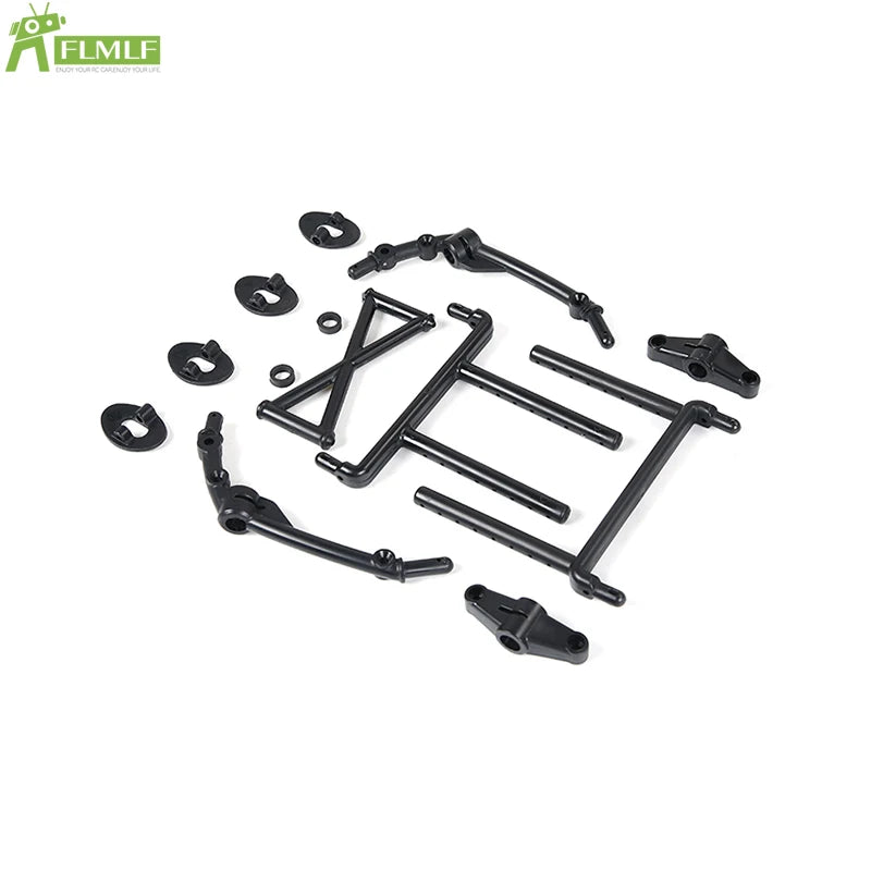 Car Shell Body Front and Rear Support Mount Set Fit for 1/5 HPI ROFUN BAHA ROVAN KM BAJA 5T 5SC Toys Racing Games Parts