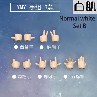 Obitsu 11 Doll Toys YMY Body Suitable for GSC Head Ob11 BJD Body Spherical Joint Doll Toy Hand Set Accessories