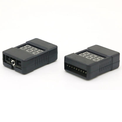 BX100 1-8S Lipo Battery Voltage Tester/ Low Voltage Buzzer Alarm/ Battery Voltage Checker with Dual Speakers
