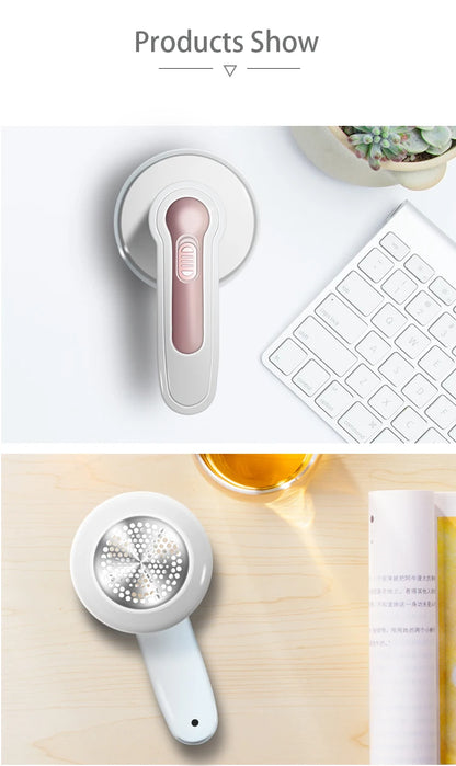 Lint Remover Clothes Fuzz Pellet Trimmer Machine Electric Portable Chargeable Fabric Shaver Removes for Clothes Spools Removal