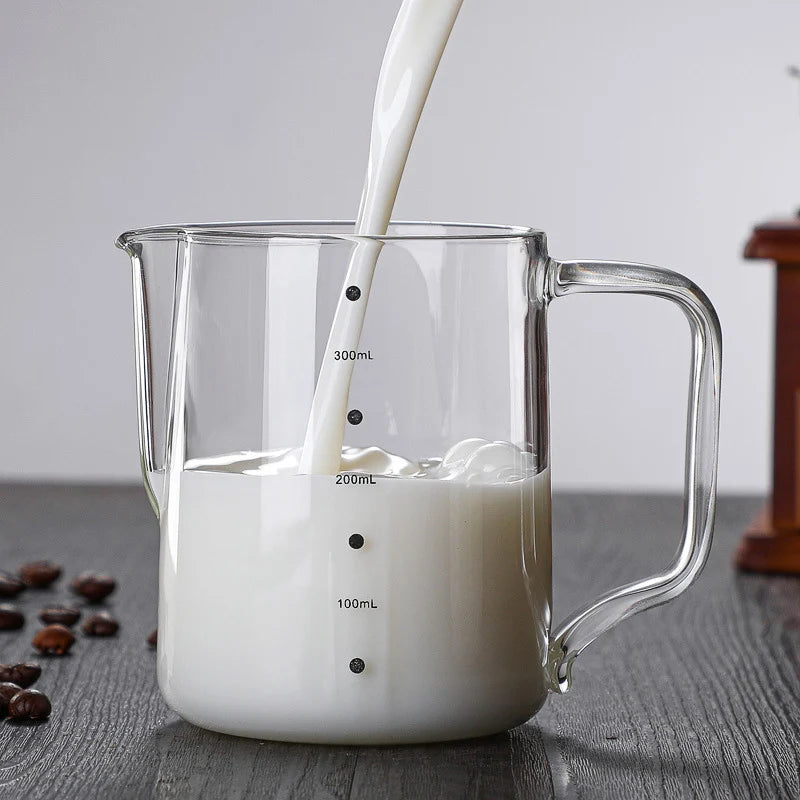 Coffee Latte Milk Frothing Jug Milk Frother Pitcher Stainless Steel Jug Espresso Barista Pitcher Milk Pot Coffee Accessories