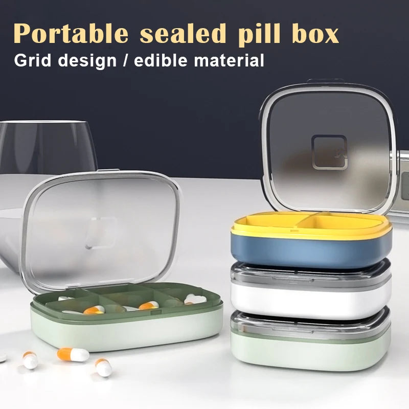 Folding Pill Case Medicine Drug Pills organizer storage Boxs Portable pharmacy Capsule Tablet Container Empty pillbox Cases