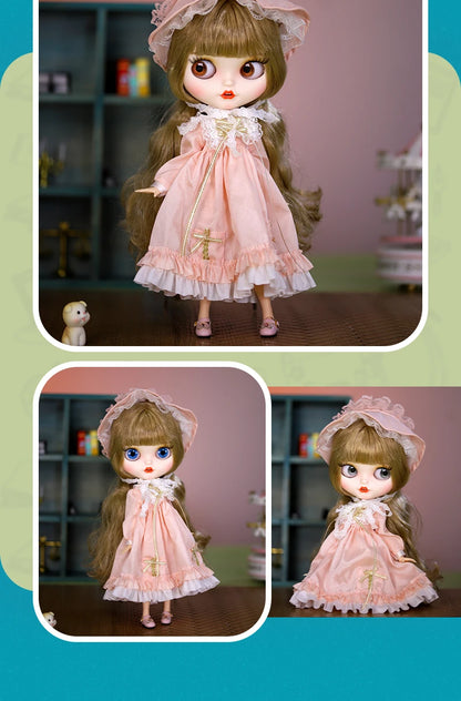 ICY DBS Blyth Doll Combination Including Clothes Shoes Hand Set AB Cosplay Dressing 1/6 BJD
