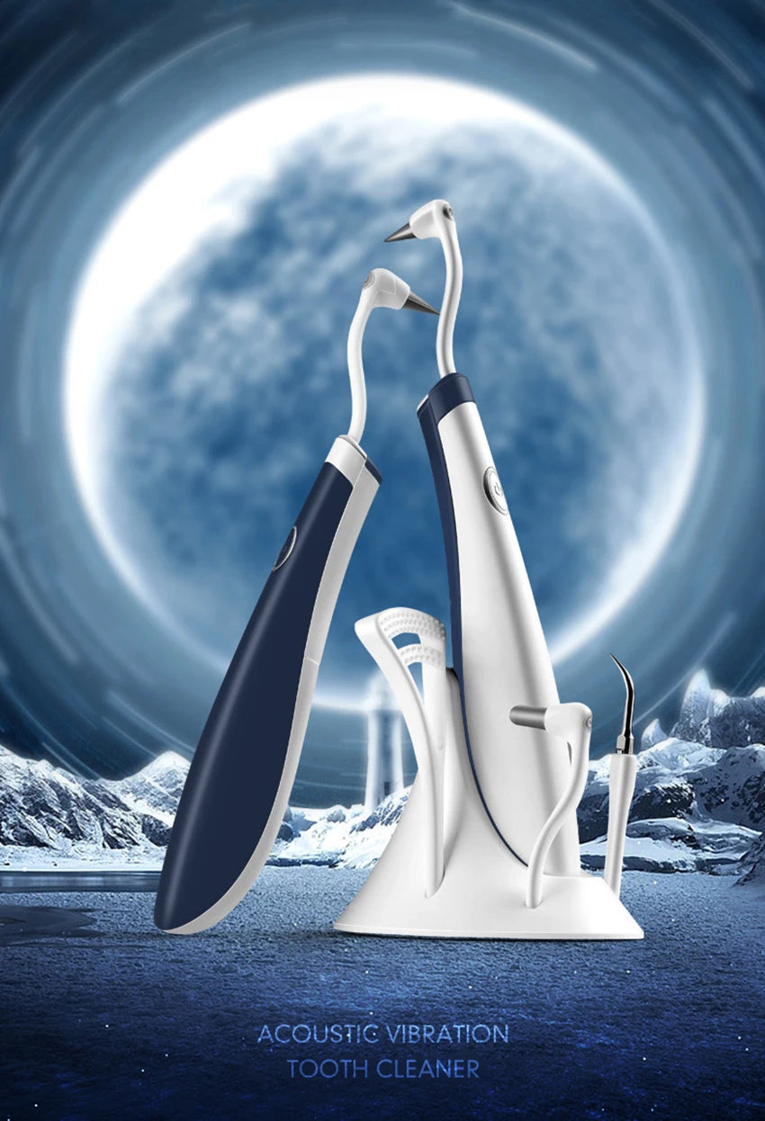 Water Flosser Cordless Dental Oral Irrigator for Teeth with LED Light and 3 / 5 Jet Tips, 4 Modes, Dental Calculus Remover