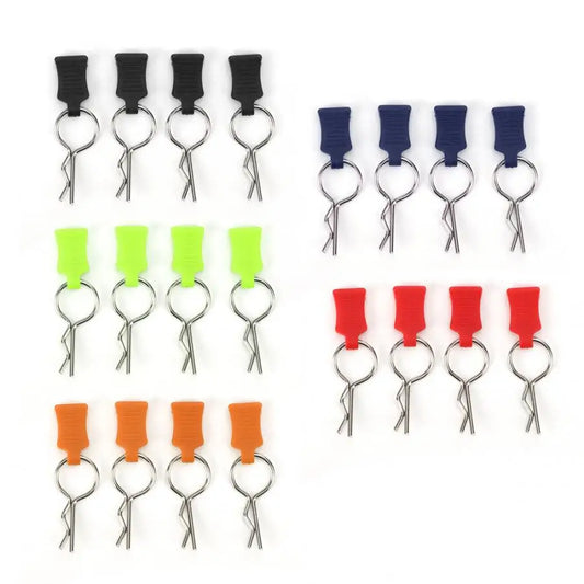 RC Car Body Shell Clip Pin with Fixing Bracket Set Replacement Accessory Parts Fit for Traxxas 1/5 1/8 RC Crawler Car Spare Part