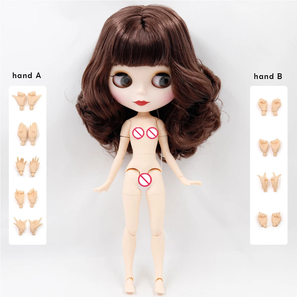 ICY DBS Blyth Doll 1/6 joint body fashion doll girl Gift Special Offer on sale with hand set A&B