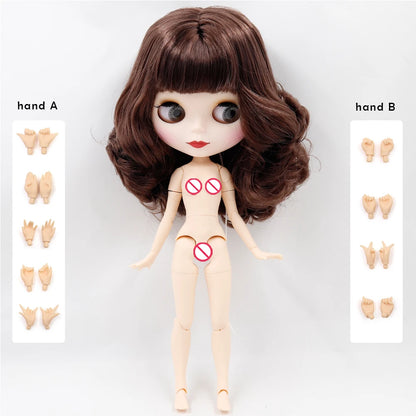 ICY DBS Blyth Doll 1/6 joint body fashion doll girl Gift Special Offer on sale with hand set A&B