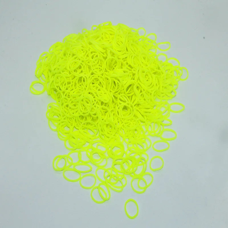 100pcs Pet Dog Grooming Rubber Band Pet Accessories Colorful Pet Supplies Elastic Pet Hair Product Hairpin Hair Accessory