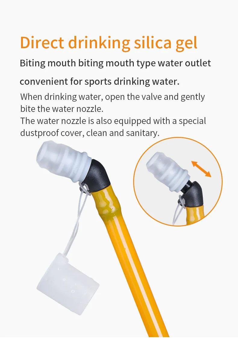 AONIJIE Soft Flask Water Bottle Folding Collapsible Water Bags TPU Free For Running Hydration Pack Waist Bags SD09/10 250/500ml