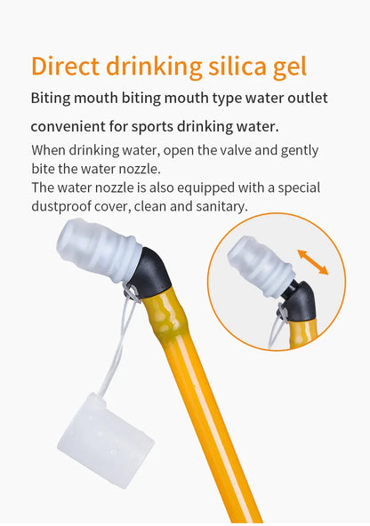 AONIJIE Soft Flask Water Bottle Folding Collapsible Water Bags TPU Free For Running Hydration Pack Waist Bags SD09/10 250/500ml