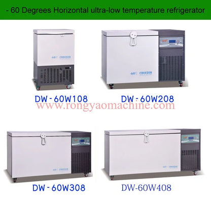 -60 Degree Horizontal Freezer Fridge Supermarket