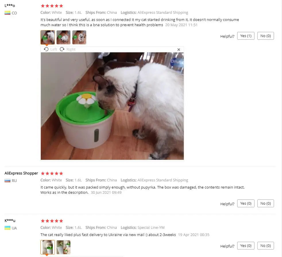 1.6L Automatic Cat Dog Water Fountain Electric Pet Drinking Feeder Bowl USB Mute Dog Cat Water Dispenser Pets Cat Drinker Feeder