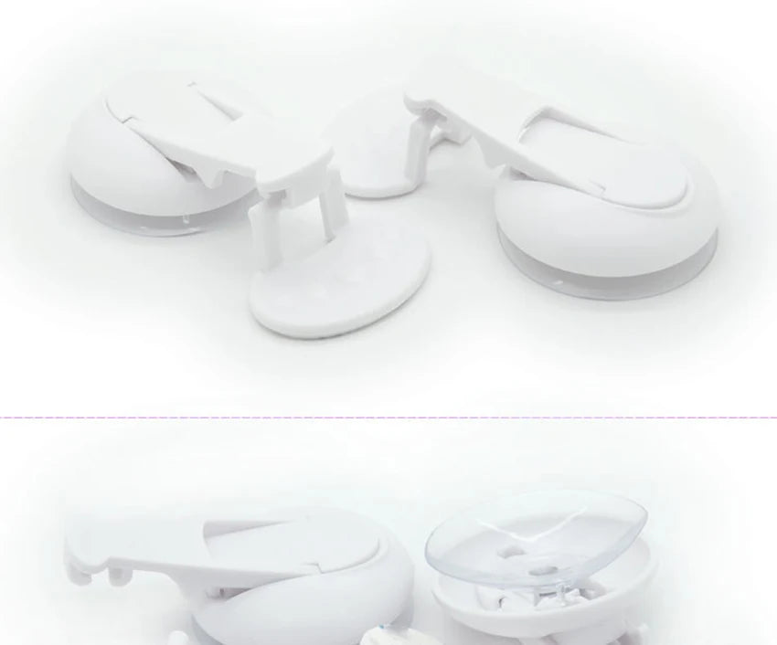 Sliding Door Lock Child Safety Baby Proof Sliding Window Lock with Strong Suction Cup for Glass Doors, Closets, Patio, Windows