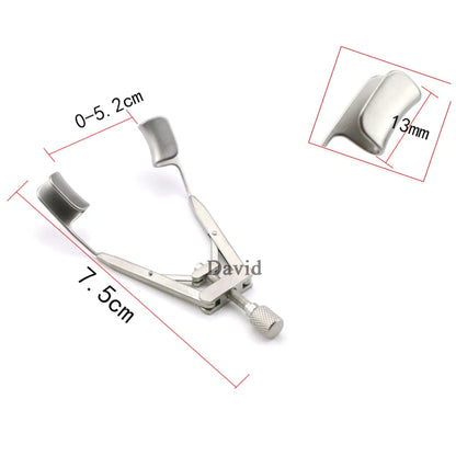 Microscopic Medical Ophthalmic Instruments Titanium Eyelid Stretcher Medical Surgery Eyelid Open Stretcher Seal