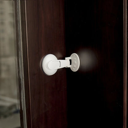 Sliding Door Lock Child Safety Baby Proof Sliding Window Lock with Strong Suction Cup for Glass Doors, Closets, Patio, Windows