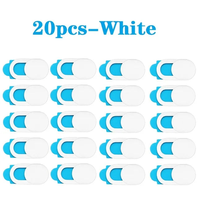 1/20PCS Webcam Cover Shutter Magnet Slider Universal Antispy Camera Cover For Web Laptop Ipad Macbook Phone Lens Privacy Sticker
